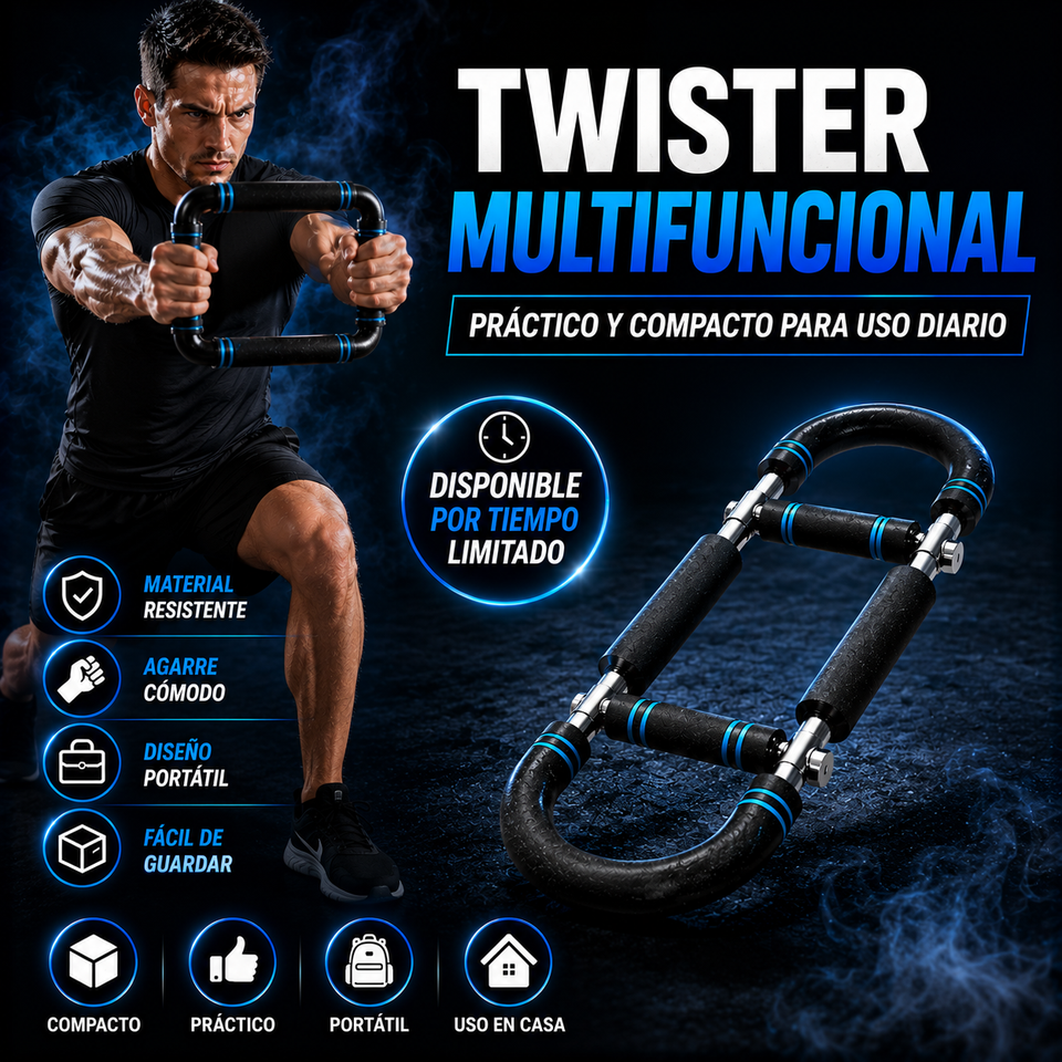 EJERCITADOR TWISTER MULTIFUNCIONAL