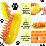 CEPILLO DE MASCOTAS A VAPOR 3 EN 1