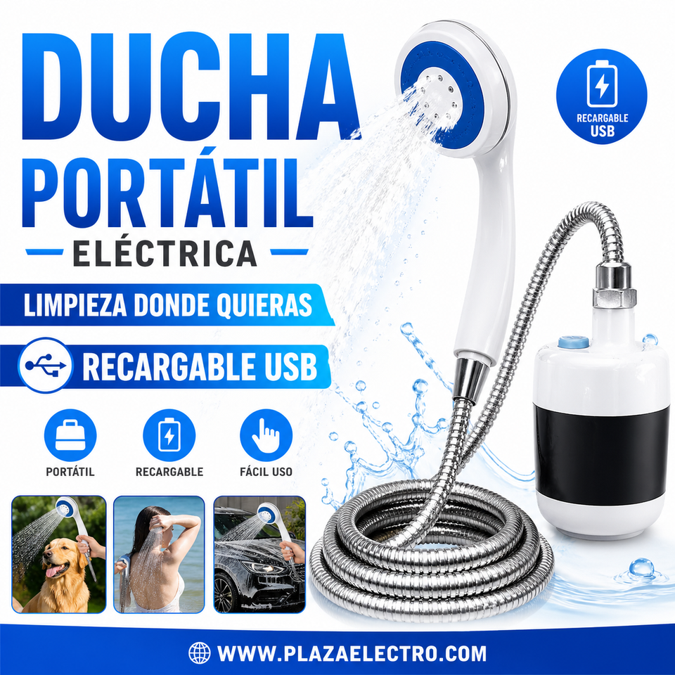 DUCHA PORTÁTIL MULTIFUNCIONAL