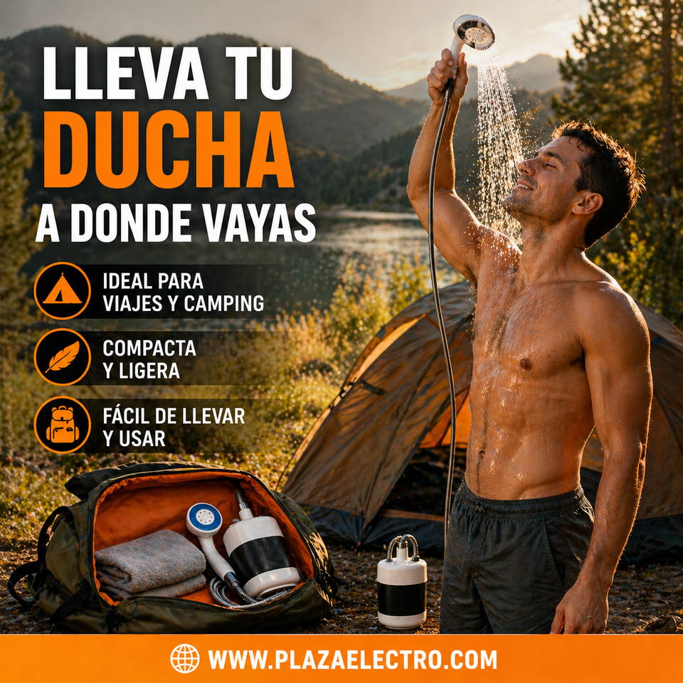 DUCHA PORTÁTIL MULTIFUNCIONAL